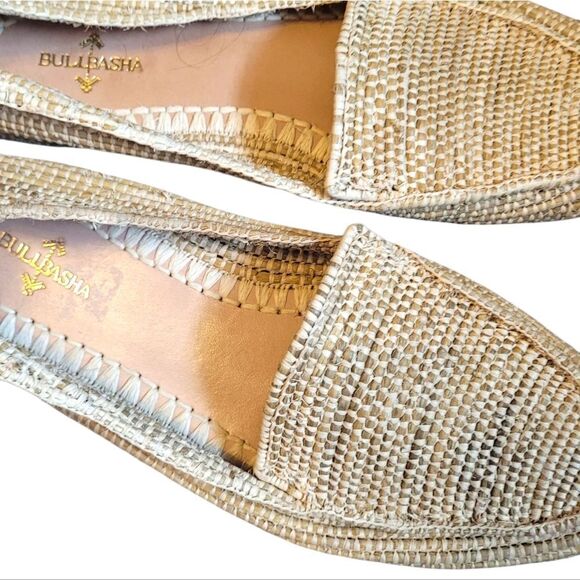 Bullbasha Women's Raffia Slip On Loafers Size EUR 40 US 9 - Picture 5 of 6